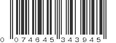 UPC 074645343945