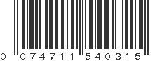 UPC 074711540315