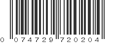 UPC 074729720204