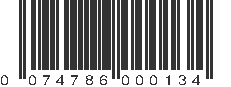 UPC 074786000134