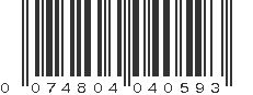 UPC 074804040593