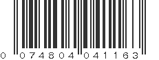 UPC 074804041163