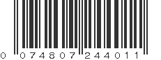 UPC 074807244011