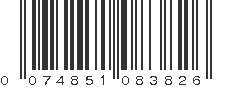 UPC 074851083826