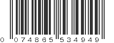 UPC 074865534949
