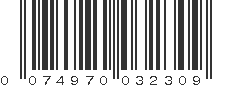 UPC 074970032309