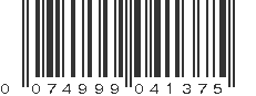 UPC 074999041375