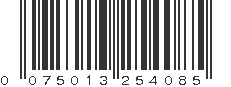 UPC 075013254085