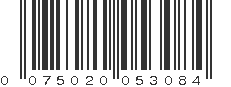 UPC 075020053084