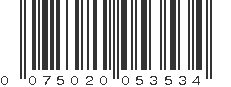 UPC 075020053534