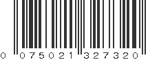 UPC 075021327320