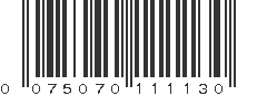 UPC 075070111130