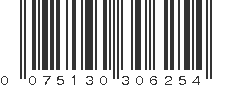 UPC 075130306254