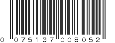 UPC 075137008052