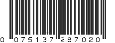 UPC 075137287020