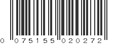 UPC 075155020272