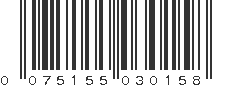 UPC 075155030158