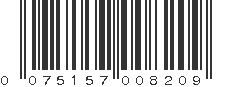 UPC 075157008209