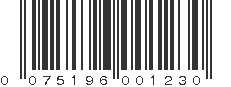 UPC 075196001230