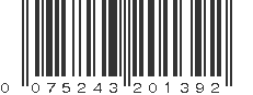 UPC 075243201392