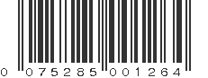 UPC 075285001264