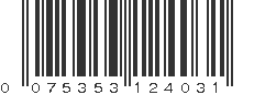 UPC 075353124031