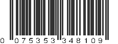 UPC 075353348109