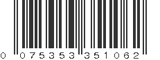 UPC 075353351062