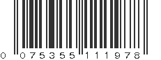 UPC 075355111978