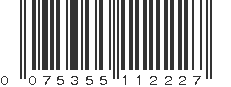 UPC 075355112227