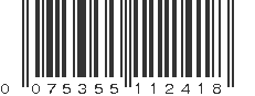 UPC 075355112418