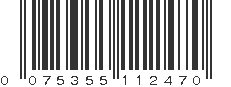 UPC 075355112470