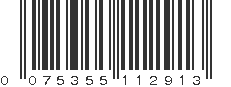 UPC 075355112913