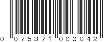 UPC 075371003042