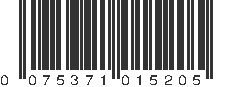 UPC 075371015205