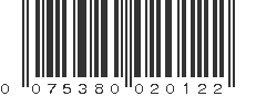 UPC 075380020122