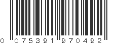 UPC 075391970492