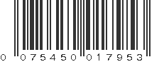 UPC 075450017953