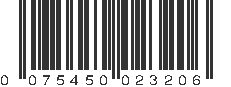 UPC 075450023206