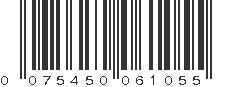 UPC 075450061055