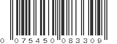 UPC 075450083309