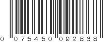 UPC 075450092868