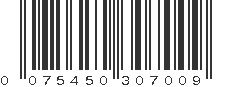 UPC 075450307009