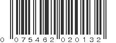 UPC 075462020132