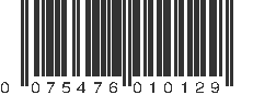 UPC 075476010129