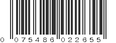 UPC 075486022655