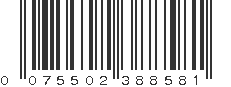 UPC 075502388581