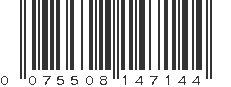 UPC 075508147144