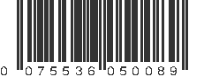 UPC 075536050089