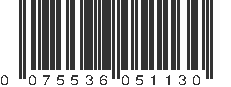 UPC 075536051130